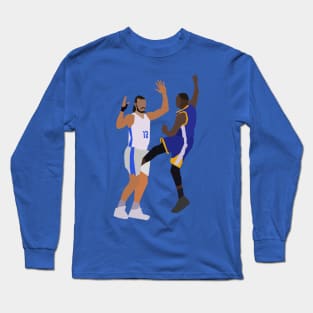 Draymond Green Kick Steven Adams Long Sleeve T-Shirt